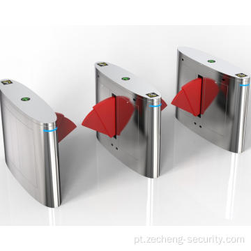 Segurança de controle de acesso Flap Turnstile Gate